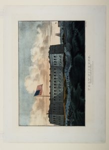 Fort Pickens, c.1862 by N. and Ives, J.M. Currier
